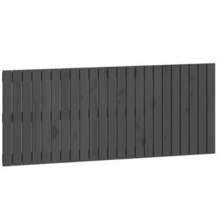 824845 vidaXL Tête de lit murale Gris 147x3x60 cm Bois massif de pin