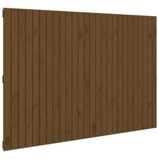 824961 vidaXL Tête de lit murale Marron miel 166x3x110 cm Bois massif de pin