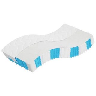 vidaXL Matelas à ressorts ensachés dureté moyenne 70x200 cm 372835