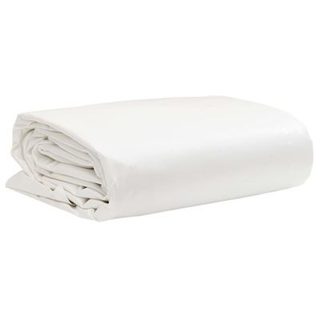 VIDAXL - Bache blanche 4x8 m - PVC 600 g m2 - Resiste au froid - Usage exterieur