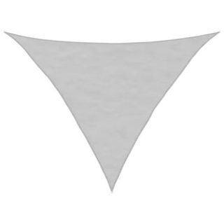 Voile d'ombrage gris clair 3x3x4,24 m 100% polyester oxford vidaXL