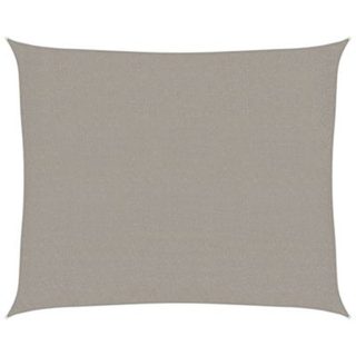 Voile d'ombrage 160 g/m² rectangulaire gris clair 2,5x3 m PEHD vidaXL