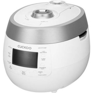 Cuckoo CRP-RT1008F cuiseur à riz blanc-argent écran digital 15 modes de cuisson