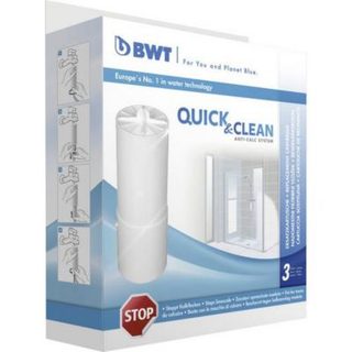 Cartouche filtrante Quick & Clean 3, set de 3, format compact 205 x 173 x 61 mm, couleur blanche
