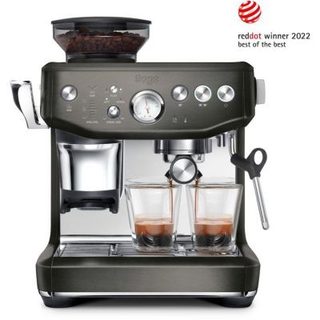 Machine expresso avec broyeur - SAGE - the Barista Express Impress SES876BST4EEU1 - Inox noir
