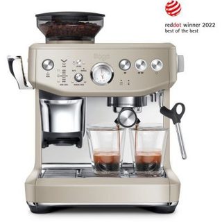 Machine expresso avec broyeur - SAGE - the Barista Express Impress SES876ALM4EEU1 - Nougat