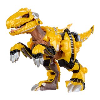 Armosaurs Armor-Up Dinosaur- Yellow Raptor - Blaze