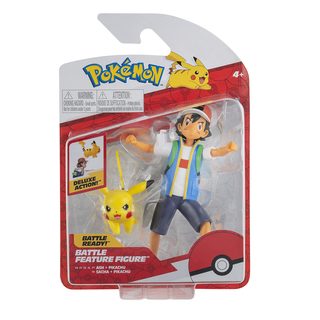 Pokemon Duo Battle Figurine Sacha + Pikachu