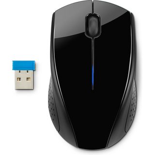 Souris sans fil HP 220 Noire Résolution capteur 1300 dpi connexion 2,4 Ghz 3 boutons 3FV66AA
