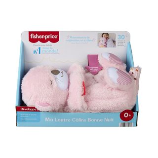 Fisher Price Ma loutre calins bonne nuit rose