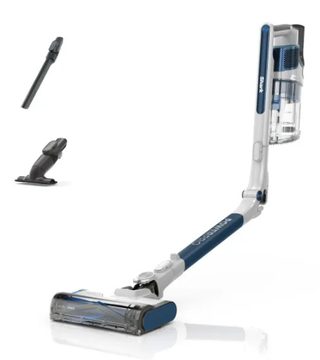 Shark IZ380EU aspirateur balai et balai électrique Batterie Sec Sans sac 0,7 L 181 W Métallique, Marine