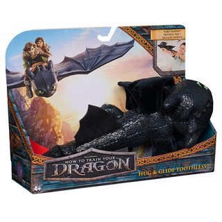 PELUCHE DELUXE KROKMOU 30 CM Dragons Movie