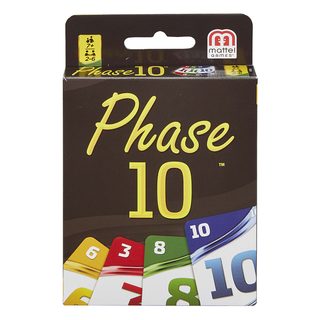 Mattel Jeu de cartes famille Phase 10