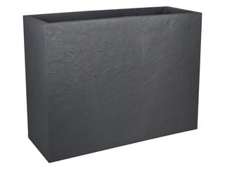 Eda Jardinière rectangulaire Volcania effet pierre 78,5 x 29,5 x 60 cm - 46L