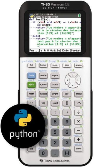 TEXAS INSTRUMENTS Calculatrice graphique TI-83 Premium CE
