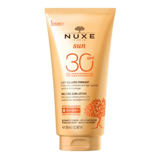 Nuxe Sun Delicious Cream High Protection lait solaire visage et corps SPF 30 150 ml