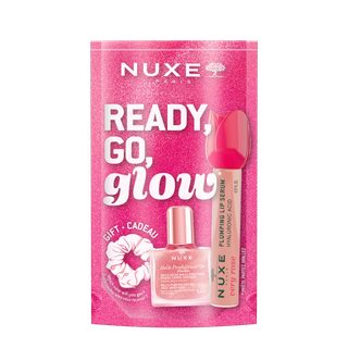 Nuxe C Very Rose Huile Sèche Multi-fonctions, Sérum Lèvres Repulpant & Chouchou