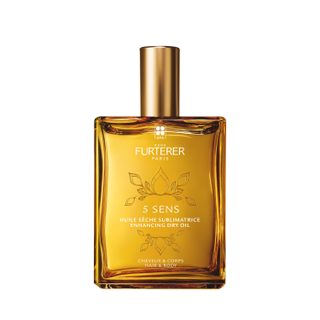 René Furterer - 5 Sens - Huile sèche sublimatrice cheveux et corps 100 ml