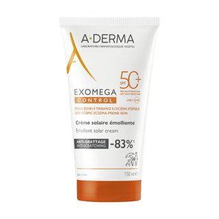 A-Derma Exomega Control Crème Solaire Émolliente SPF50+ 150ml