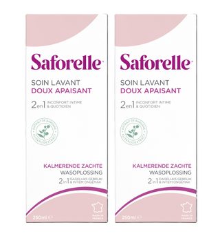 Saforelle Soin lavant doux lot 2x250ml