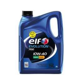 ELF Evolution 700 10W-40, Huile Moteur Essence Et Diesel, 5 Litres