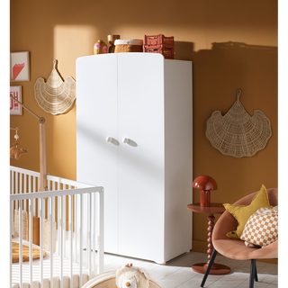 Babyprice Armoire 2 portes - BASIC