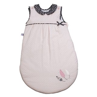 Sauthon Gigoteuse bébé en coton rose - MISS FLEUR DE LUNE