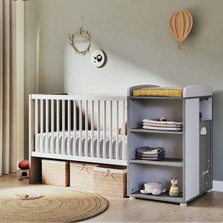 Sauthon Lit bébé combiné évolutif - SMILE
