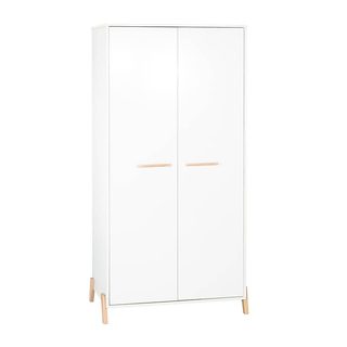 Armoire 2 portes avec pieds bois - JOY NATUREL