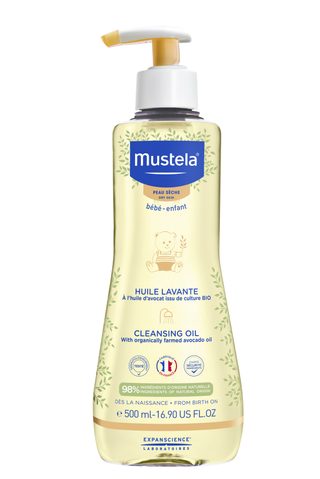 Mustela Huile Lavante Bébé à l’Avocat 500ml
