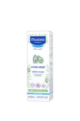 Mustela Hydra Bébé Crème Visage à l’Avocat 40ml