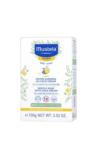 Mustela Savon Bébé Surgras au Cold Cream à la Cire d’Abeille 100g