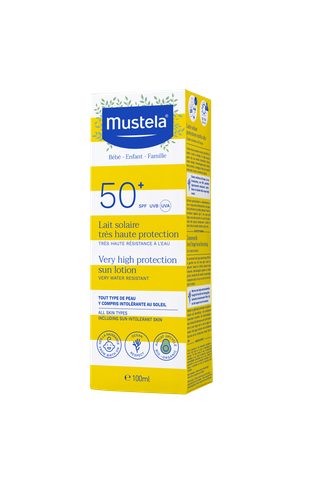 Mustela lait solaire très haute protection spf50+ 100ml