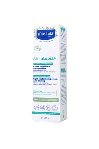 Mustela BIO Stelatopia+ crème apaisante pour bébé 150 ml