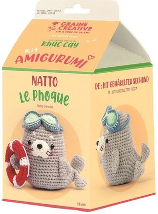 KIT AMIGURUMI PHOQUE