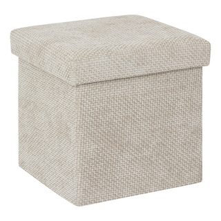 Pouf 31X31 cm beige