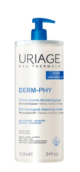 Uriage Derm-Phy Crème Lavante Dermatologique 1L