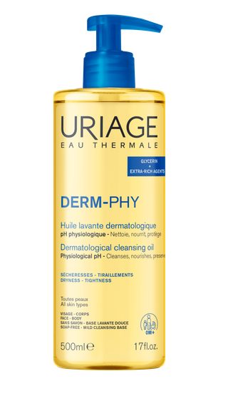 Uriage Derm-phy Huile lavante dermatologique 500ml