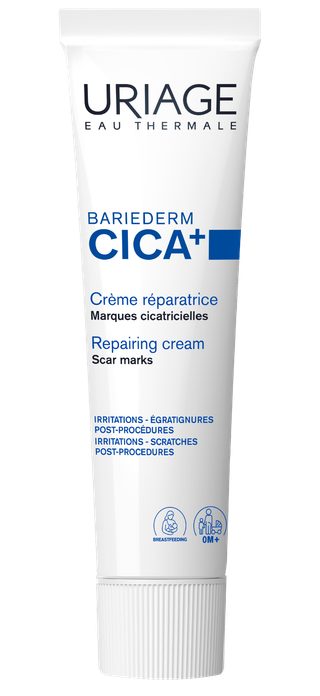 Uriage BARIEDERM-CICA+ Crème réparatrice Marques cicatricielles 100ml