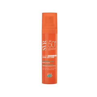SVR Sun Secure Photo-Age Fluide solaire anti-âge invisible SPF 50+ - Haute protection UVA, UVB, infrarouge et lumière visible - Peaux sensibles - Niacinamide et vitamine E - 40 ml