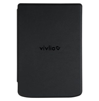 Etui de protection compatible liseuses Vivlio Light, Light HD, Light Zen et Light HD Color - Noir