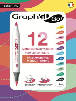 MARKERS ACRYLIC - ESSENTIAL