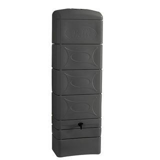 Belli Récupérateur à eau DECO 300 Litres Anthracite 34 x 60 x ht 183 cm