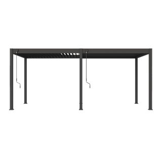 Ombréa Pergola bioclimatique VS autoportante 3x6M