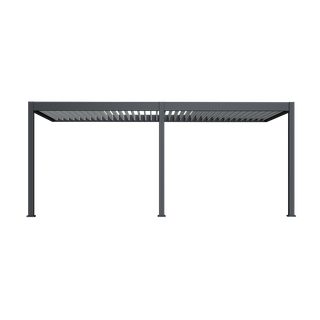 Pergola Bioclimatique Ombréa VS 3x6 mètres motorisée adossée – A&B