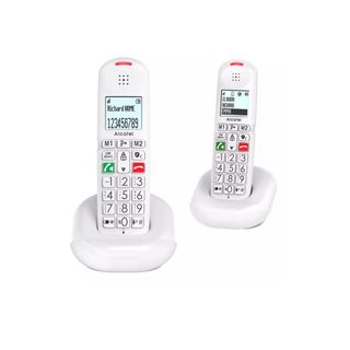 TEL. DECT SANS REPONDEUR Alcatel XL 685 DUO BLANC