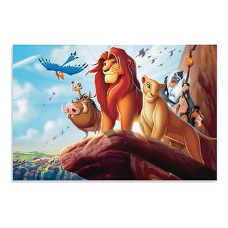Le Roi Lion Coussin premium Cube Dimension 25 x 25 x 25 cm Disney