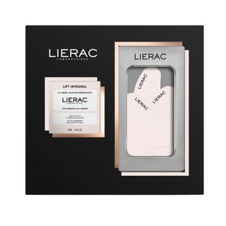 LIERAC Lift Intégral Coffret Crème Jour Raffermissante 50ml + Patchs Visage Réutilisables