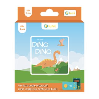 Dino Dino, livre audio interactif dès 3 ans pour Ma Fabrique à Histoires