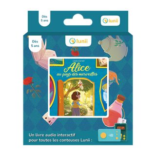 Alice aux pays des merveilles, livre audio interactif dès 5 ans pour Ma Fabrique à Histoires